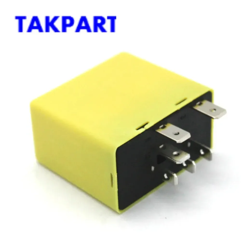 

TAKPART 12V 6 Pins Universal Auto Car Flasher Hazard Indicator Relay For Vauxhall Astra Corsa 9134880 6238590