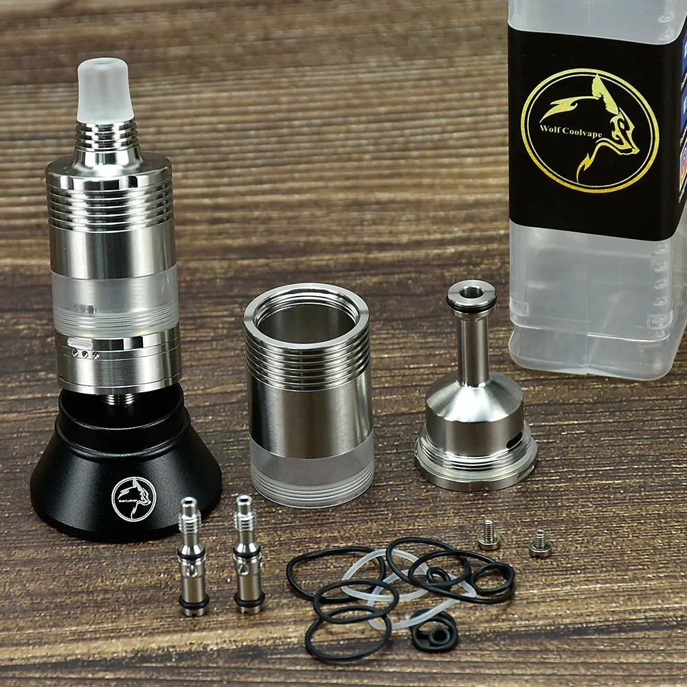 Атомайзер Ka v9 RTA mtl с одной катушкой, 22 мм, бак для вейпа, бак 5,0 мл, испаритель RTA для электронной сигареты BY-kA V9 RTA, атомайзер RTA