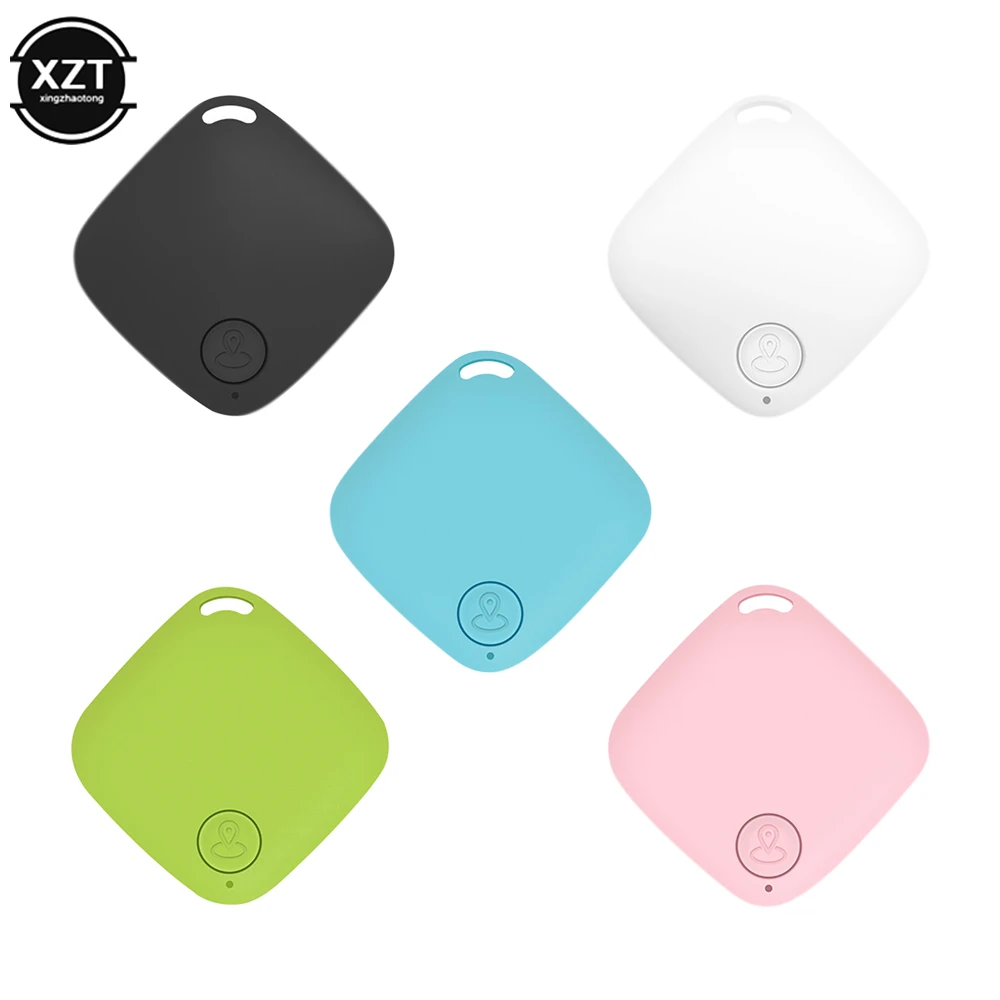 Mini Diamond-Shaped Locator GPS Tracker Anti-loss Device Bluetooth 5.2 Portable Smart Finder Pet Dog Kids Wallet Key