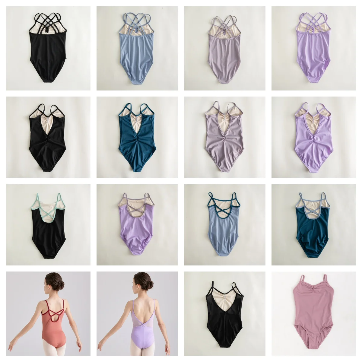 Hochwertige Camisole-Tanzkleidung im Sonderangebot, viele Farben und Größen, Nylon-Spandex, Kinder-Ballett-Trikots für Mädchen zu verkaufen.