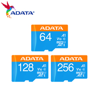 ADATA A1 V10 High-Speed microSD Card 32GB 64GB 128GB 256GB Original Class 10 Memory Card for Phone Storage Flash TF Card with Ad
