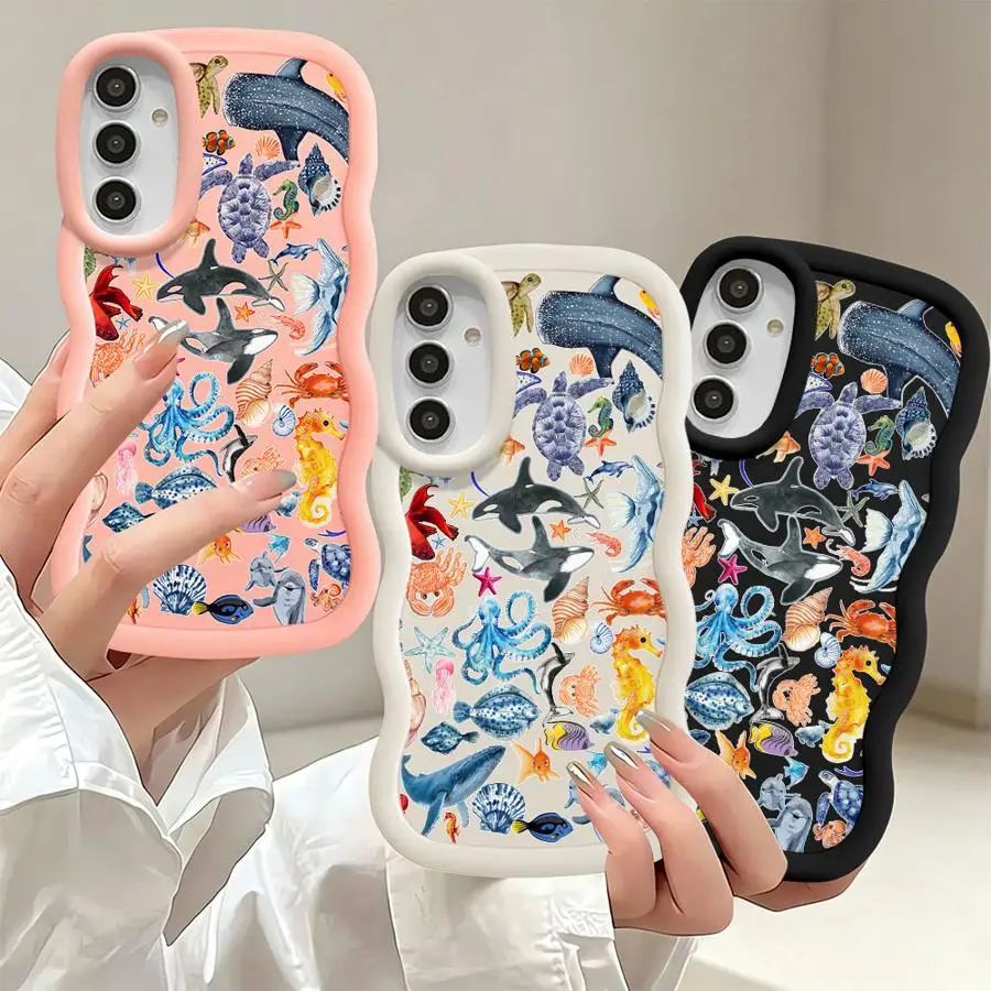 Case for Samsung Galaxy A17 A11 A20 A15 A04 A14 A03 A55 A35 A13 A50 A26 A34 A16 A05 A73 A12 A30 A36 A51 Phone Cover A52 A21s A06