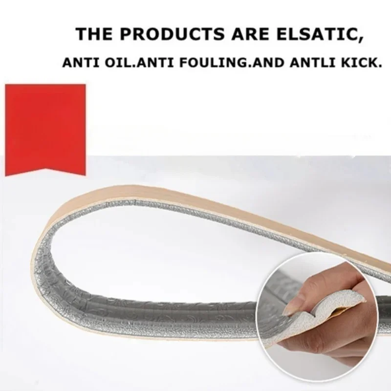 1 قطعة 2.3mX7.8cm ثلاثية الأبعاد ذاتية اللصق الجدار ملصق خلفية مقاومة للمياه التفاف الحدود ديكور المنزل التلفزيون حائط الخلفية ملصق