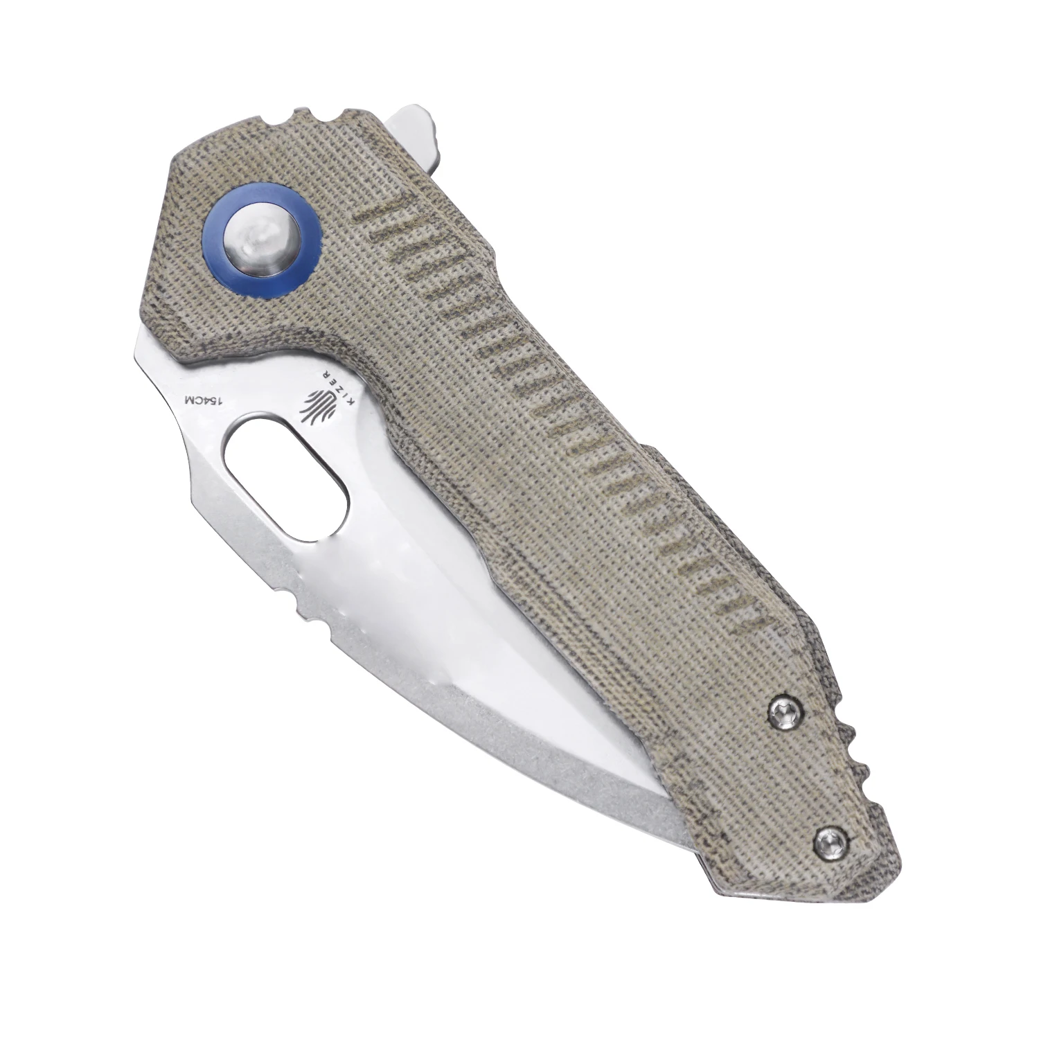 Kizer Pocket EDC Knife V4600C1/V4600C2 Mini Paragon Micarta Handle 154CM Steel Blade Folding Knife