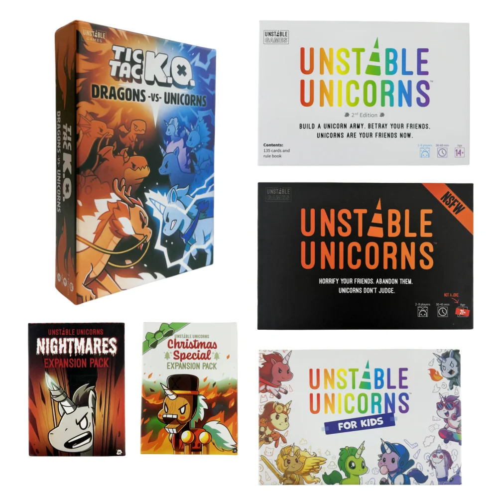 Baldur's Gate Dungeon Mayhem Board Game Monster Madness Card النسخة الإنجليزية Unicorns Nightmares Legend Uncut Dragons Adventures #1