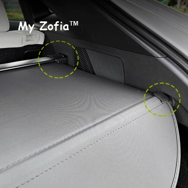 Rear Trunk Cargo Cover For Xpeng G6 2024 2025 2026 Car Shield Shade Curtain Partition Board Privacy Security Accessories