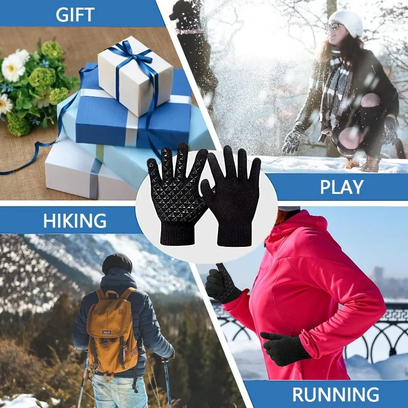 Outdoor Fishing Waterproof Mens Gloves TouchScreen Women Sport Ridding Windproof Breathable Non Slip Gloves Lady Ski Autumn