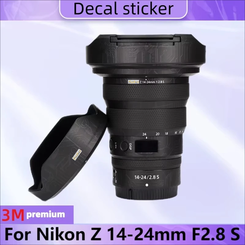 

For Nikon Z 14-24mm F2.8 S Decal Skin Vinyl Wrap Film Camera Lens Body Protective Sticker Protector Coat F2.8\1424S