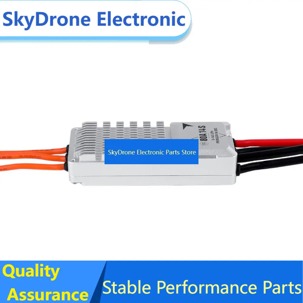 SkyDElV80A 14S Brushless 6-14S 80A Metal Electric Speed Controller For Dr-one Multi-rotor Air-craft