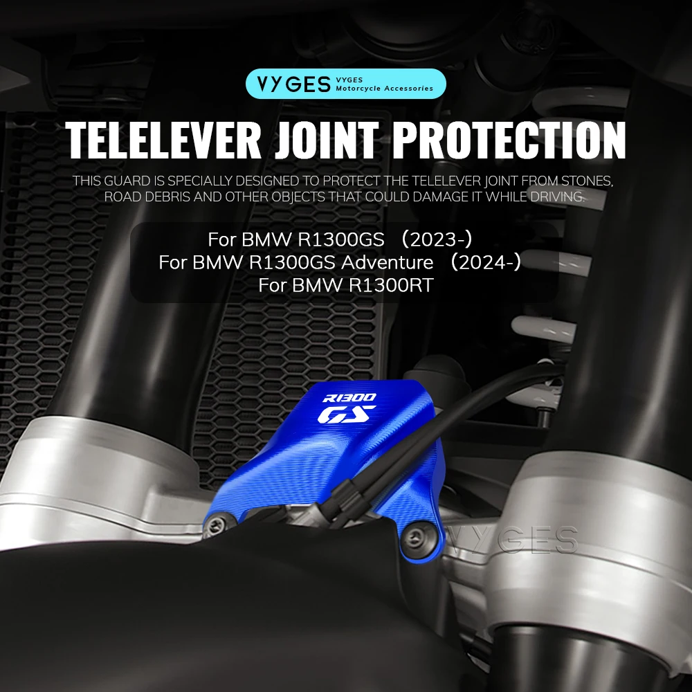 

Motorcycle Accessories For BMW R1300GS R 1300 GS Adventure 2023 2024 2025- R1300RT CNC Aluminum Telelever Joint Protection Guard