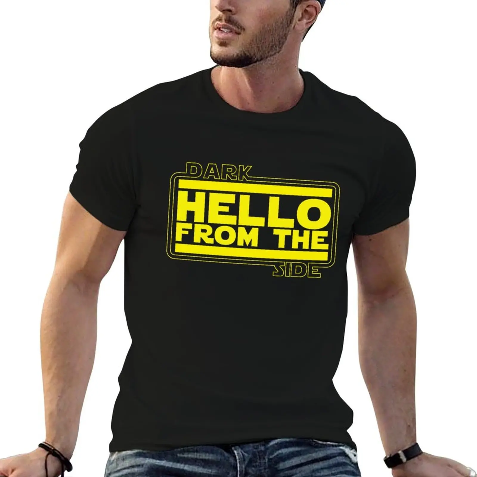 

Hello (from the dark side) Tri-blend T-Shirt t shirt for man 100 percent cotton funny t shirts man t shirt man casual T-shirt