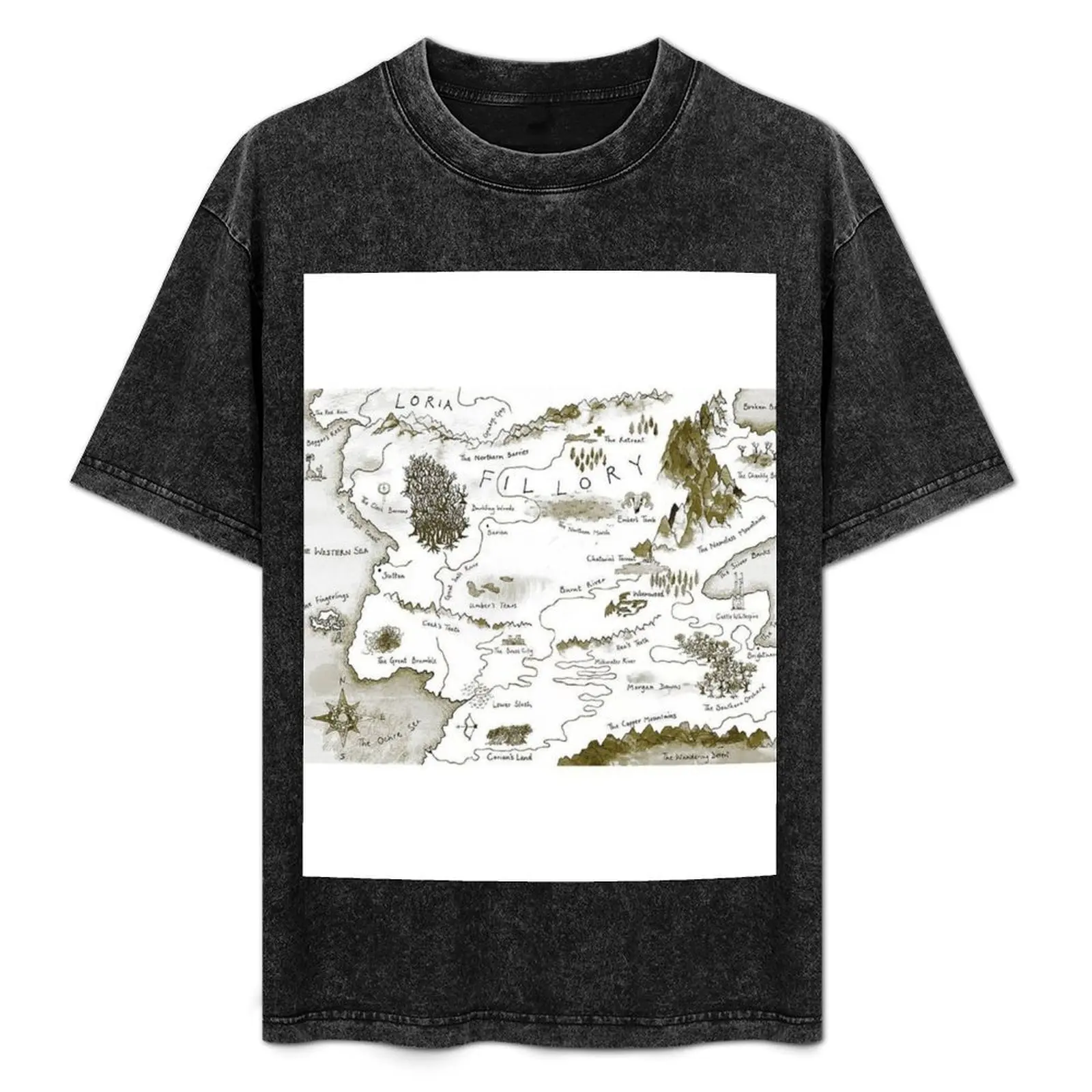 

The Magicians - Map of Fillory T-Shirt Casual Trendy Streetwear Tee Shirt