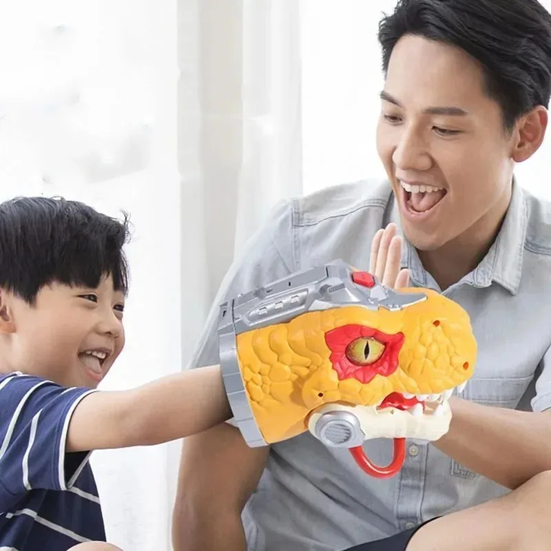 Dinosaur Hand Puppet Toy Early Development Activity Toy Animal Hand Puppet for