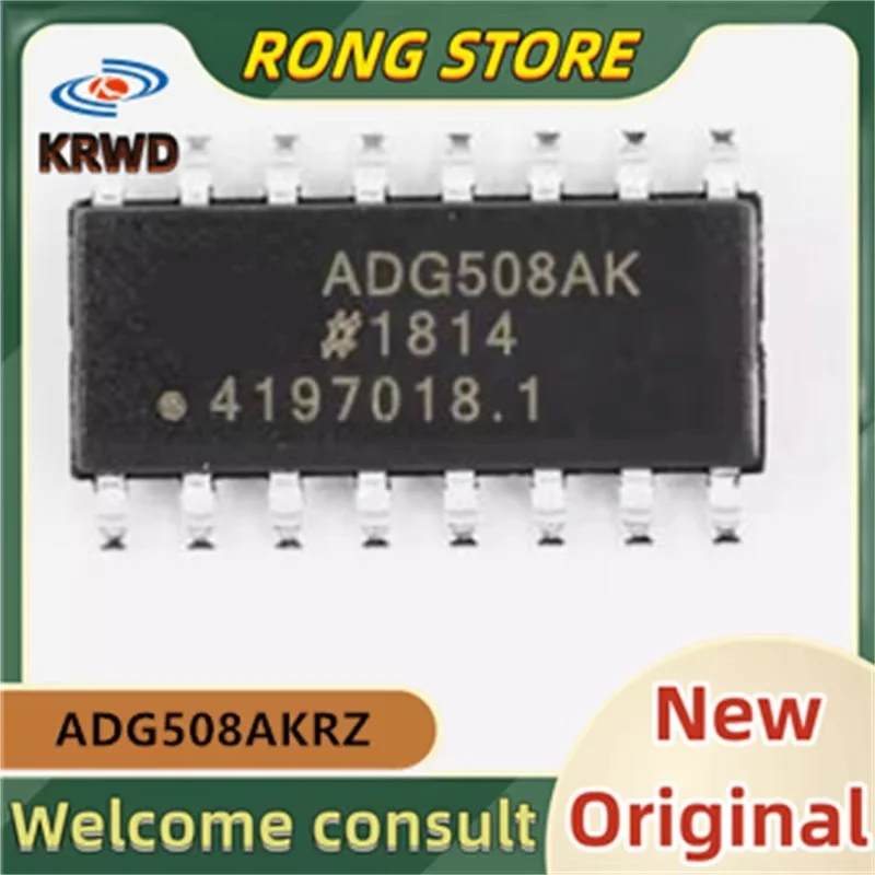 

(5PCS) ADG508AK ADG508AKRZ ADG508AKRZ-REEL7 ADG508 SOP16 New and Original Chip IC