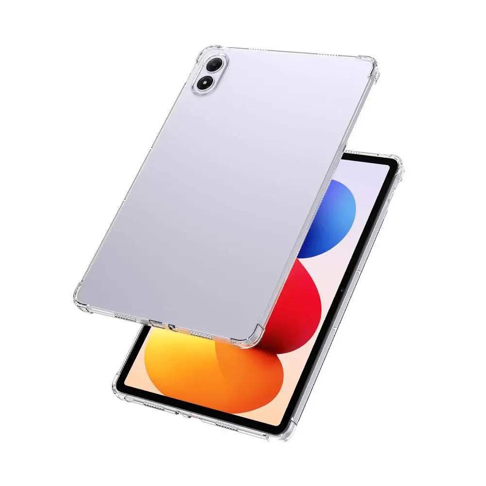    ل redmi الوسادة 2 برو 12.1 بوصة واقية سميكة لينة سيليكون واضح حافظة لجهاز لوحي من البولي يوريثان غطاء Proable غطاء سيليكون I5B9