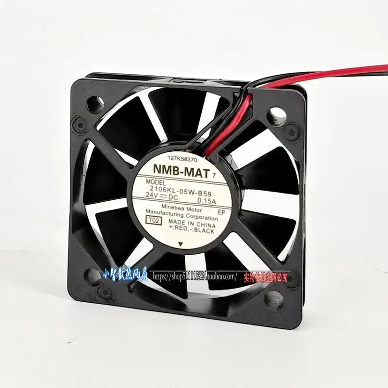 ORIGINAL 2106KL-05W-B59 24V 0.15A 5015 50*50*15mm KIPAS PENDINGIN RADIATOR BARU