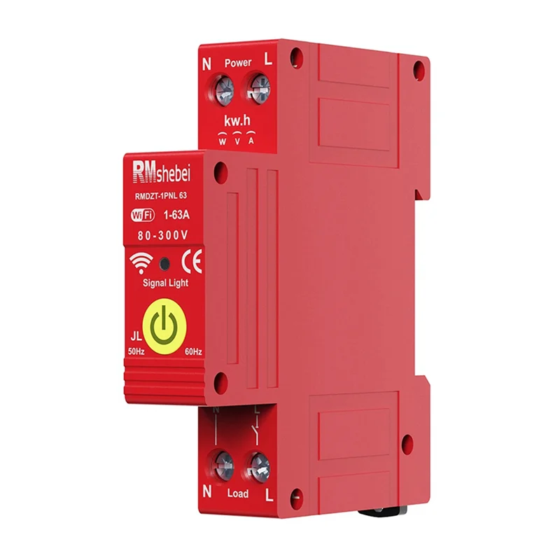 VVNB-Tuya Wifi Intelligent Circuit Breaker Automatic Reclosing Switch Timer APP Control Compatible With Alexa Google
