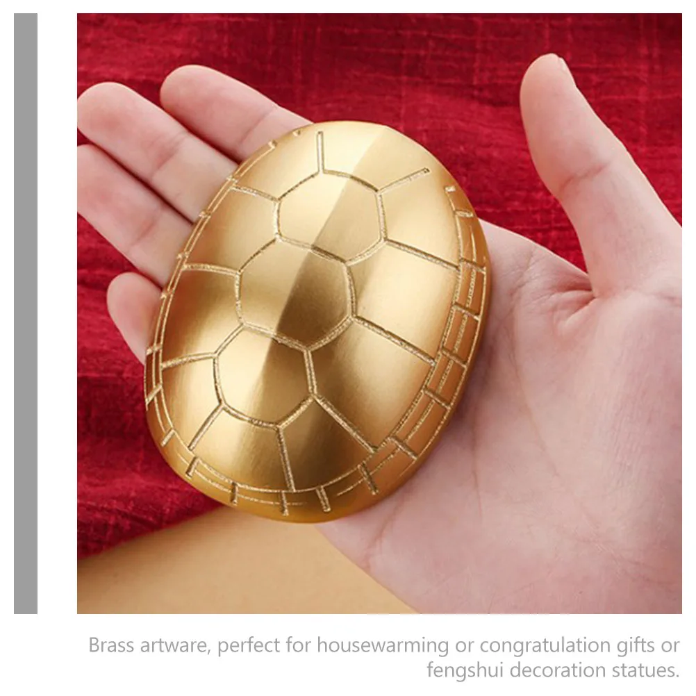 

Turtle Shell Crafts Household Decor Decorations for Home Call Office Decorative Statue Desk Ornament Brass Objects Wan