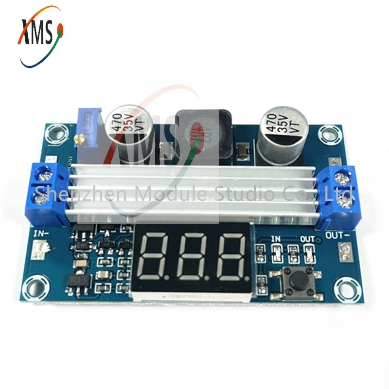 1pcs DC-DC 3~35V to 3.5~35V LTC1871 Booster step up Step-up module Converter Regulated Power Supply+VoltMeter