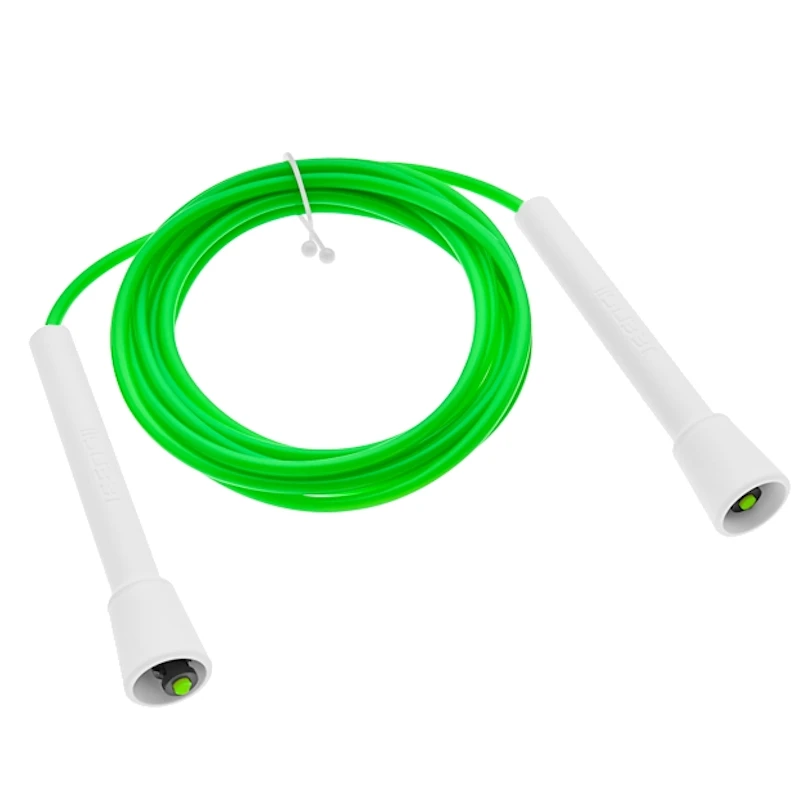 NEVERTOOLATE WHITE HANDLE BOXING ROPE 3.0 SUIT  5mm x 3 meter PVC rope handle no tangle long life with spare rope overgrip