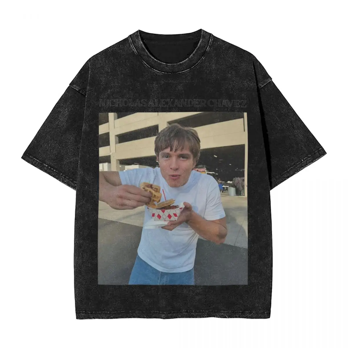 

Nicholas Alexander Chavez Menendez T-Shirt Trending T-Shirts Short Sleeve Classic Tops Summer Casual Crew Neck Oversize Clothes