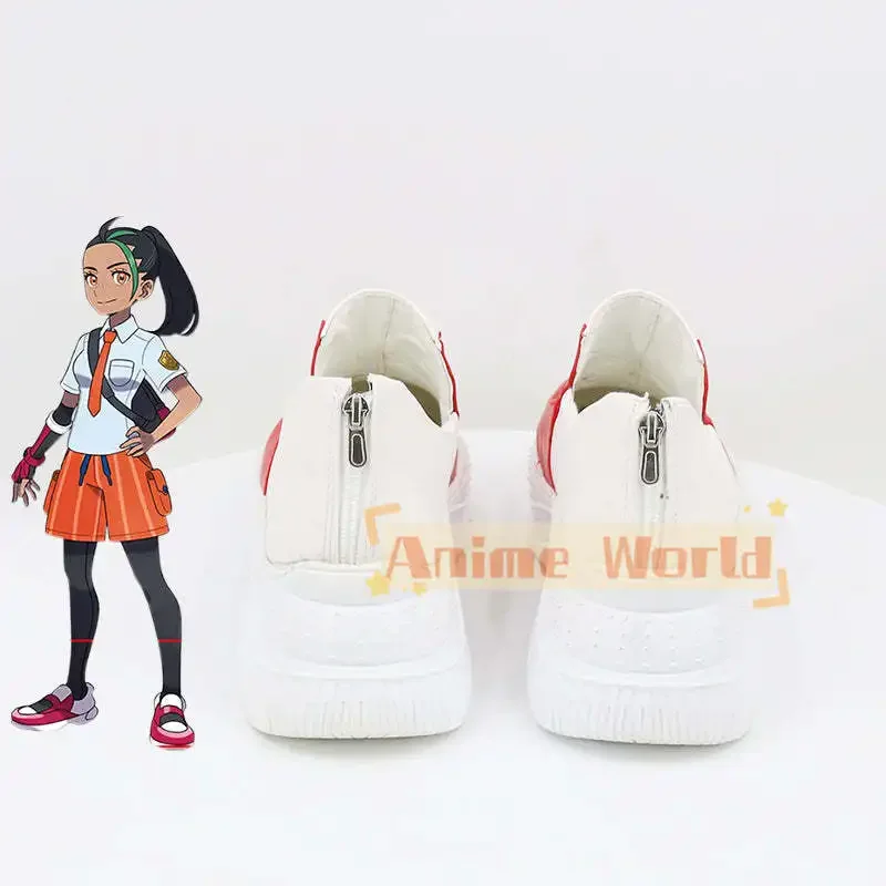 Nemona Scarpe Cosplay Stivali Festa di Halloween Pelle PU Realizzati su misura