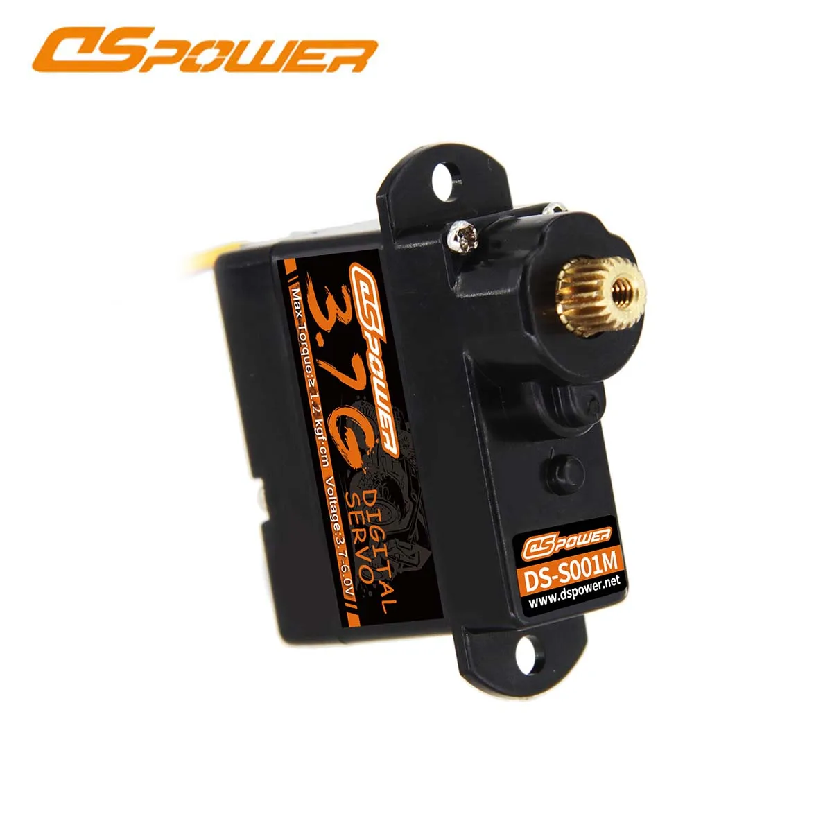 DSPOWER 2g 3.7g 4.3g 5g Waterproof Micro Metal Gear Digital Servo Coreless Motor for RC Mini Car Fixed-wing Plane Robot Toy Part