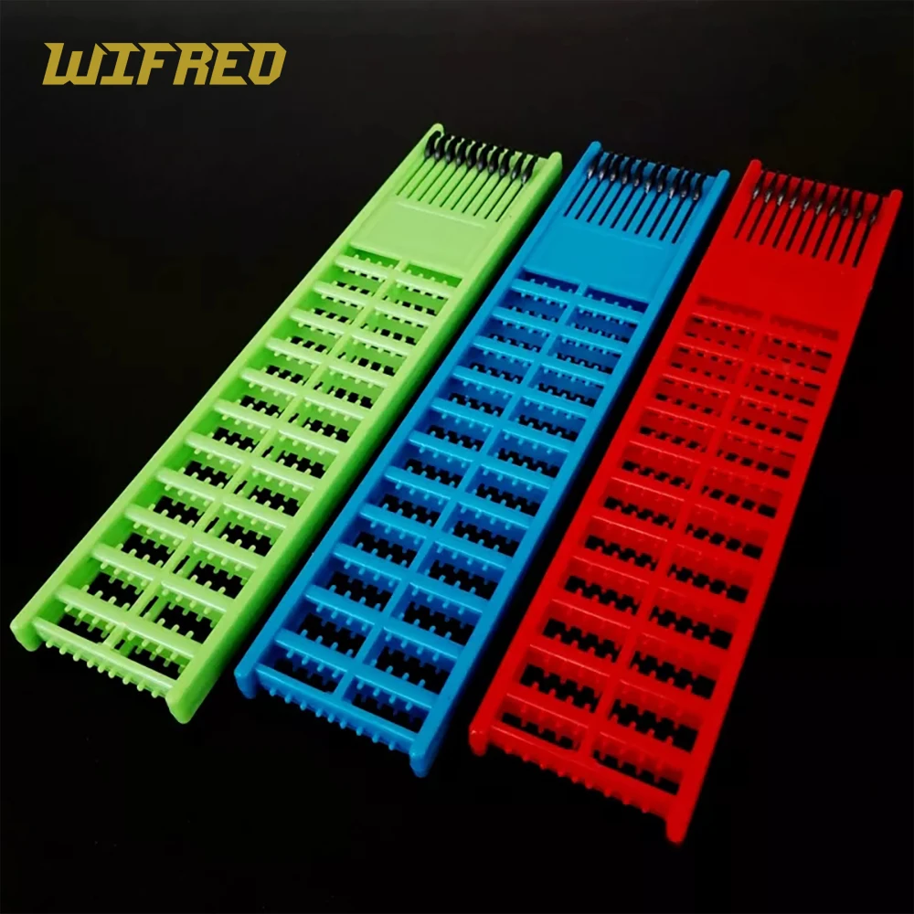 Wifreo 1 New  L Size Double Faces Plastic Fishing Rig Leader Winder Board Fishing Leaders Store Spools Carp Fishing Rig Winders