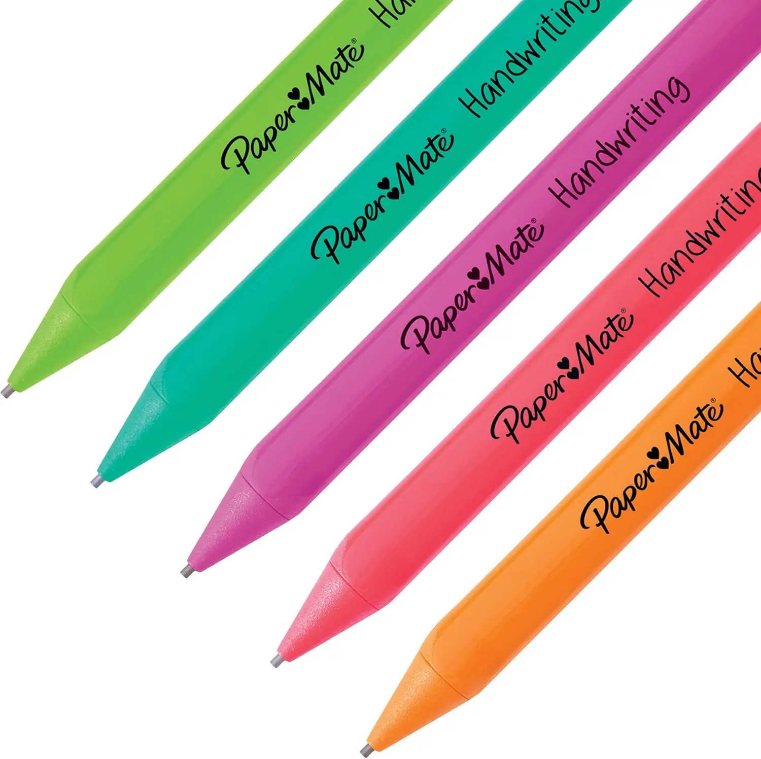 مجموعة أقلام رصاص ميكانيكية مثلثة مع عبوات رصاص وممحاة 1.3 مم، ألوان ممتعة، مستلزمات رسم مكتبية مدرسية، 8 عبوات