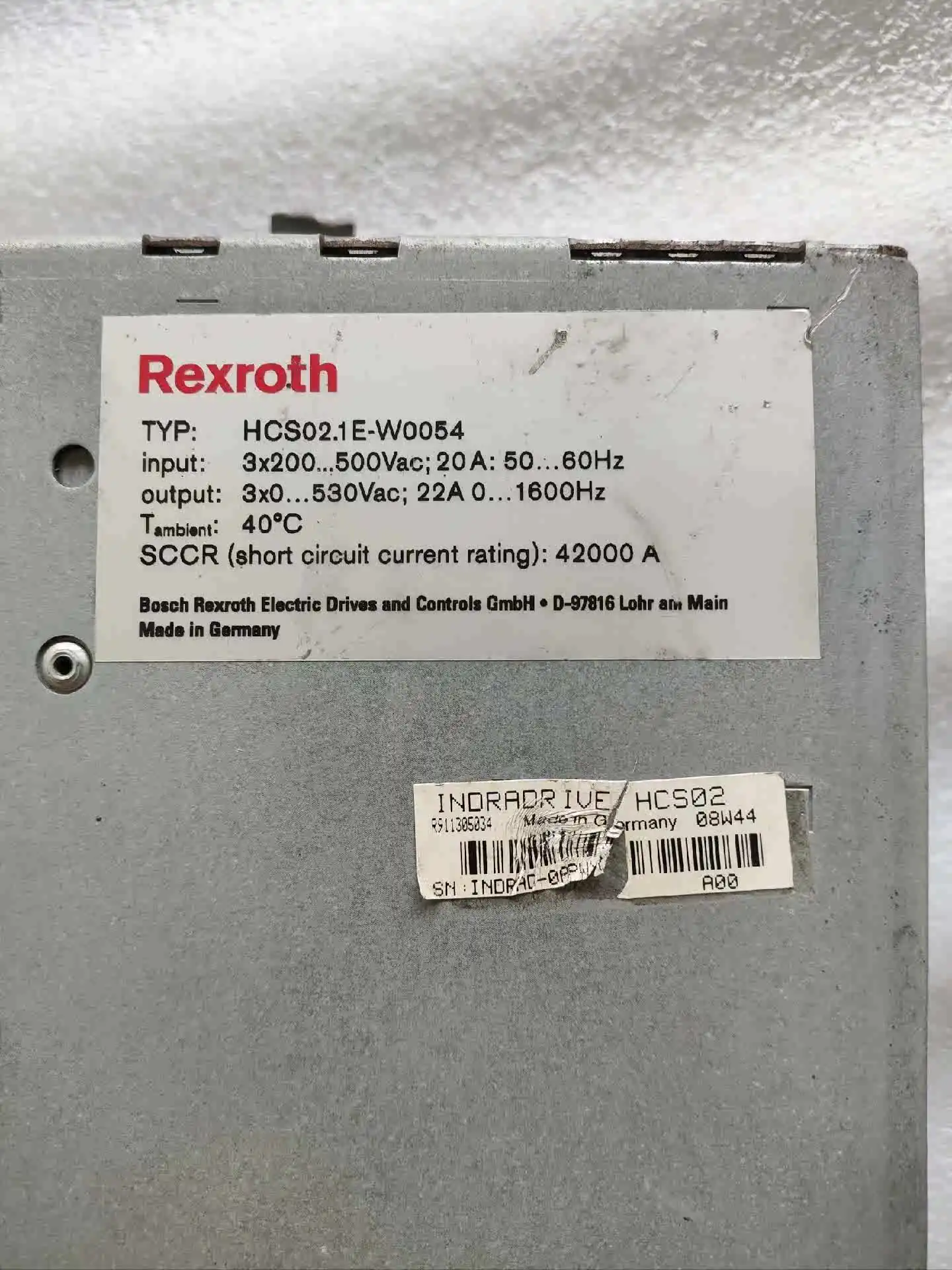 Rexroth Servo Drive para Rexroth
