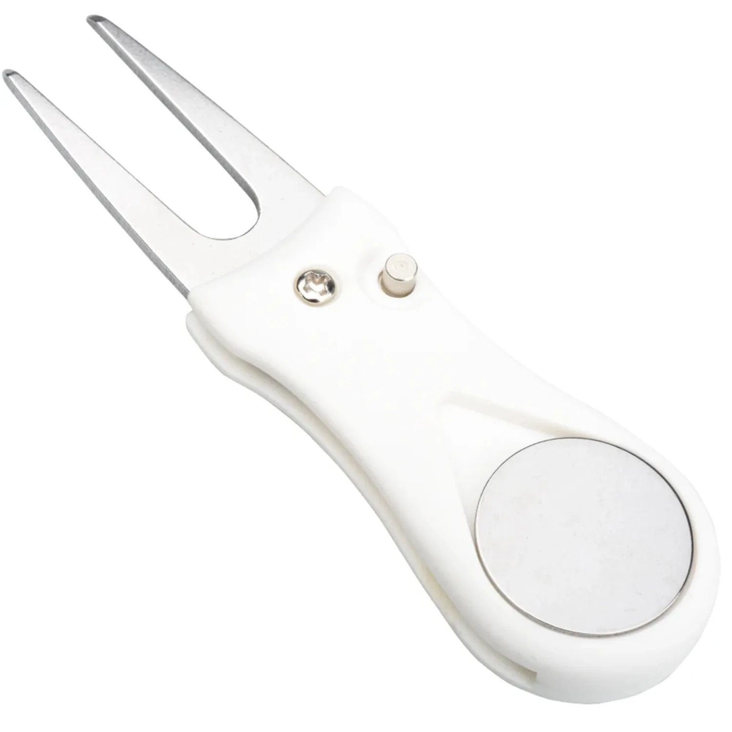 TINSOL 2026 New1PCS Golf Divot Repair Tool Pitch Mark Fork Golf Pitchfork Golf Accessories Foldable Divot Repair Tool view 2