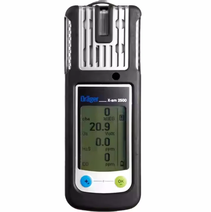 

Original Drager X-am 2500 Multi Gas Detector for H2S CO O2 LEL