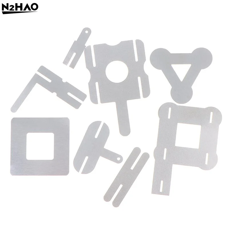50Pcs Spot Welding T Shape Nickel Tab 18650 Nickel Plated Steel Plate Power Lithium Battery 0.15mm Nickel Sheet