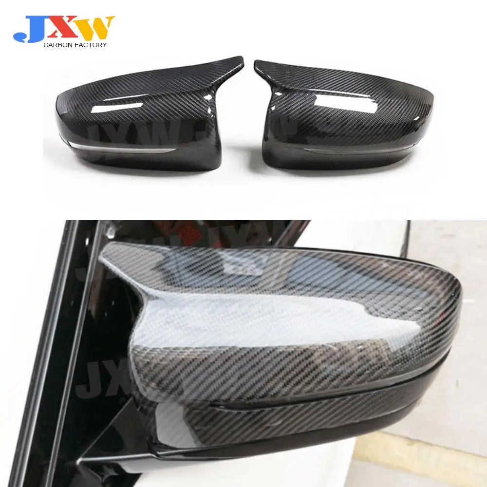 

LHD/RHD Dry Carbon Mirror Cover For BMW 5 8 Series F90 M5 F91 F92 M8 2018 UP Add On Style Replacement Rearview Side Mirror Cover