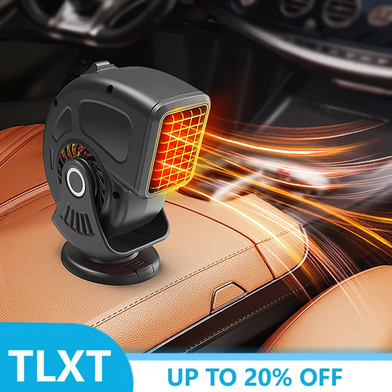 

Автомобильный электрический обогреватель 12В/24В 150Вт с разъемом для прикуривателя, двойного назначения (горячий/холодный), для быстрого зимнего обогрева, размораживания и удаления запотевания