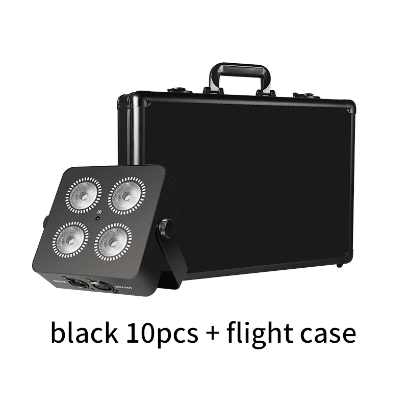 4x18W Led RGBWA UV 6IN1 Kleur Batterij Draadloze DMX Led Par Licht Mini Batterij Party licht 2.4G Draadloos
