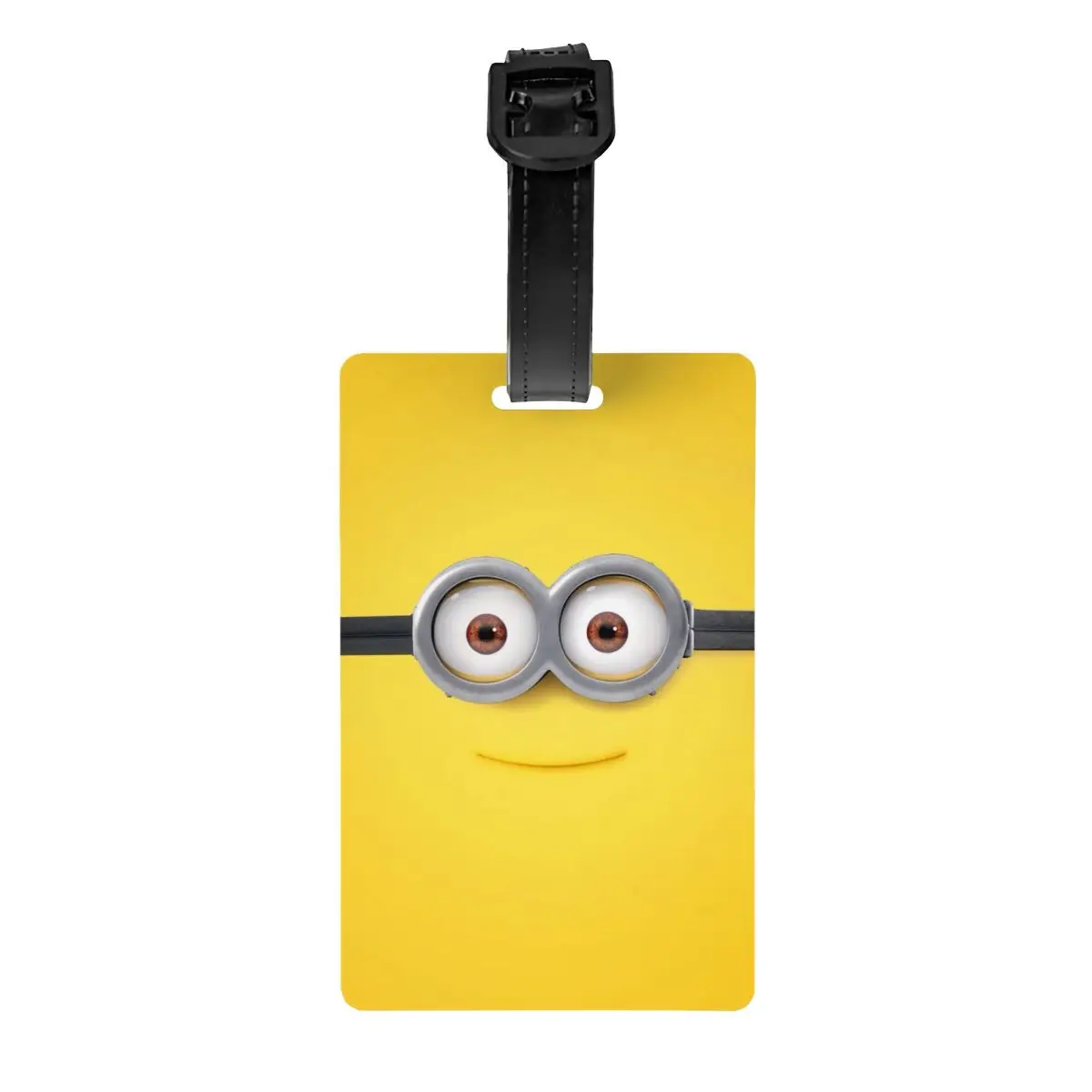 Personalizado Minions Bagagem Tag, Viagem Mala Capa De Privacidade, Rótulo De Identificação, Tag