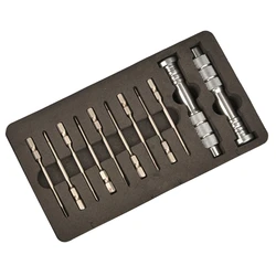 Quality 11 in 1 Ratcheted Screwdriver Set for Precise Cameras Device Repair Work