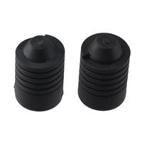 2Pcs Black  Rubber  Hood Stop Bumpers ,Bonnet Spin Hood Bumper Stops Cushion Stoppers for  Nissan Xterra 1996-2006