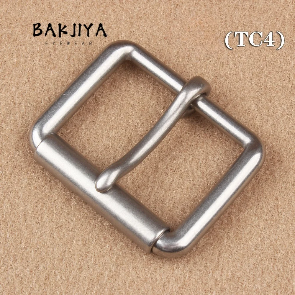 New TC4 Titanium Alloy Belt Buckle Head Men's Ultra-light Titanium Pin Buckle Roller DIY Handmade Titanium Belt Buckle 40mm