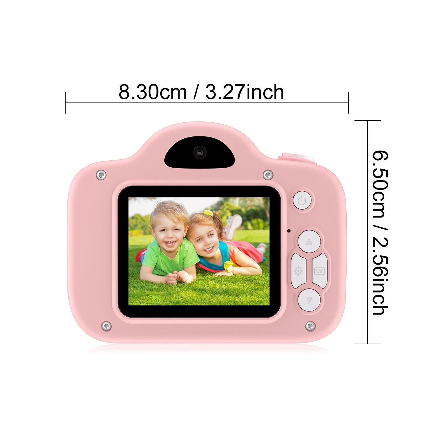 Kids Digital Dual Camera 1080P HD Video Toy - Mini Cam with Color Display Children Birthday Gift