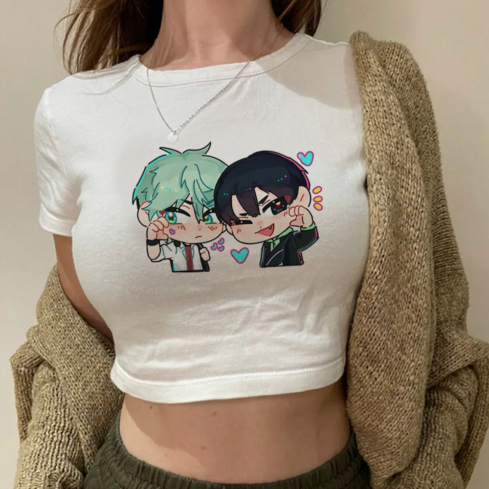 Alien Stage cropped top female gothic vintage meme jojifuku cheap top tees meme jojifuku cute anime alternative