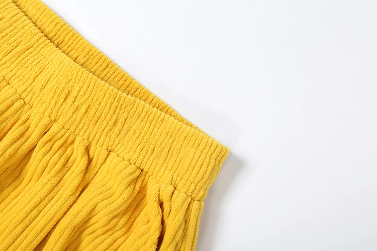 Weird Puss Lässige, bequeme lange Hose für Damen, Herbsttrend, elastische, hochtaillierte, einfarbige, schlichte, Oversize-Style, klassische Streetwear – Detail 8
