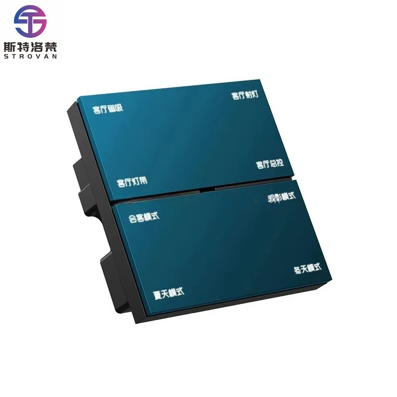 

Smart Home Light Switch 4 Gang 4 Scene