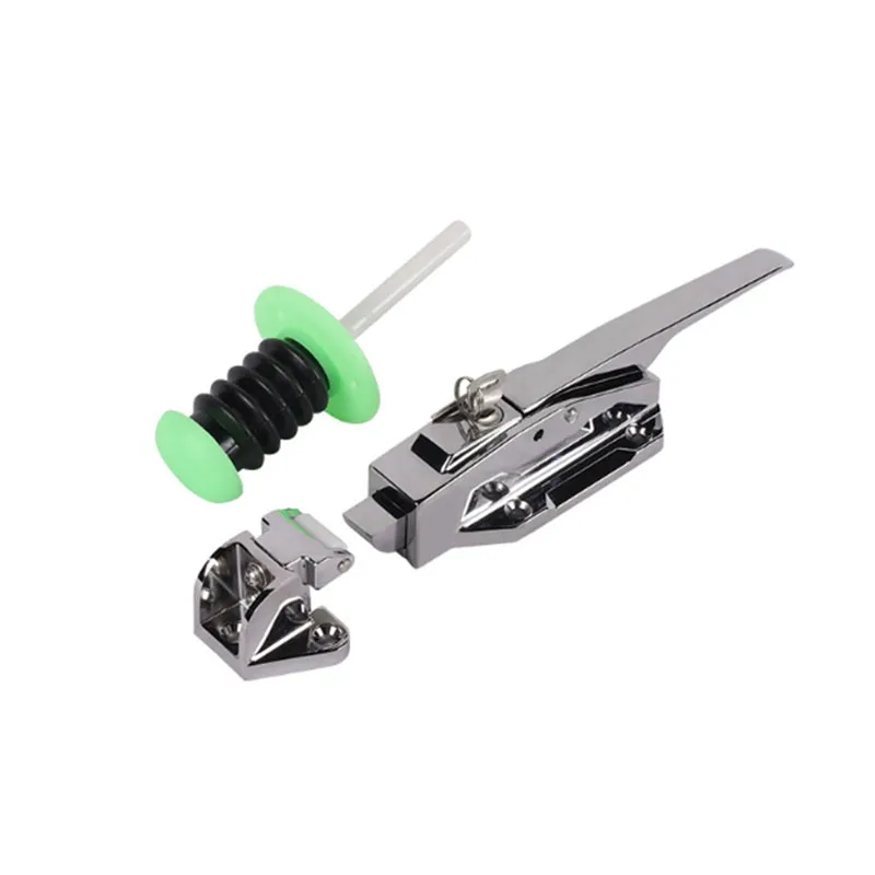 

Cold Storage Door Lock Zinc Alloy Door Handle for Industrial Drying Oven Compatible with High Low Base Cabinet Door Installation