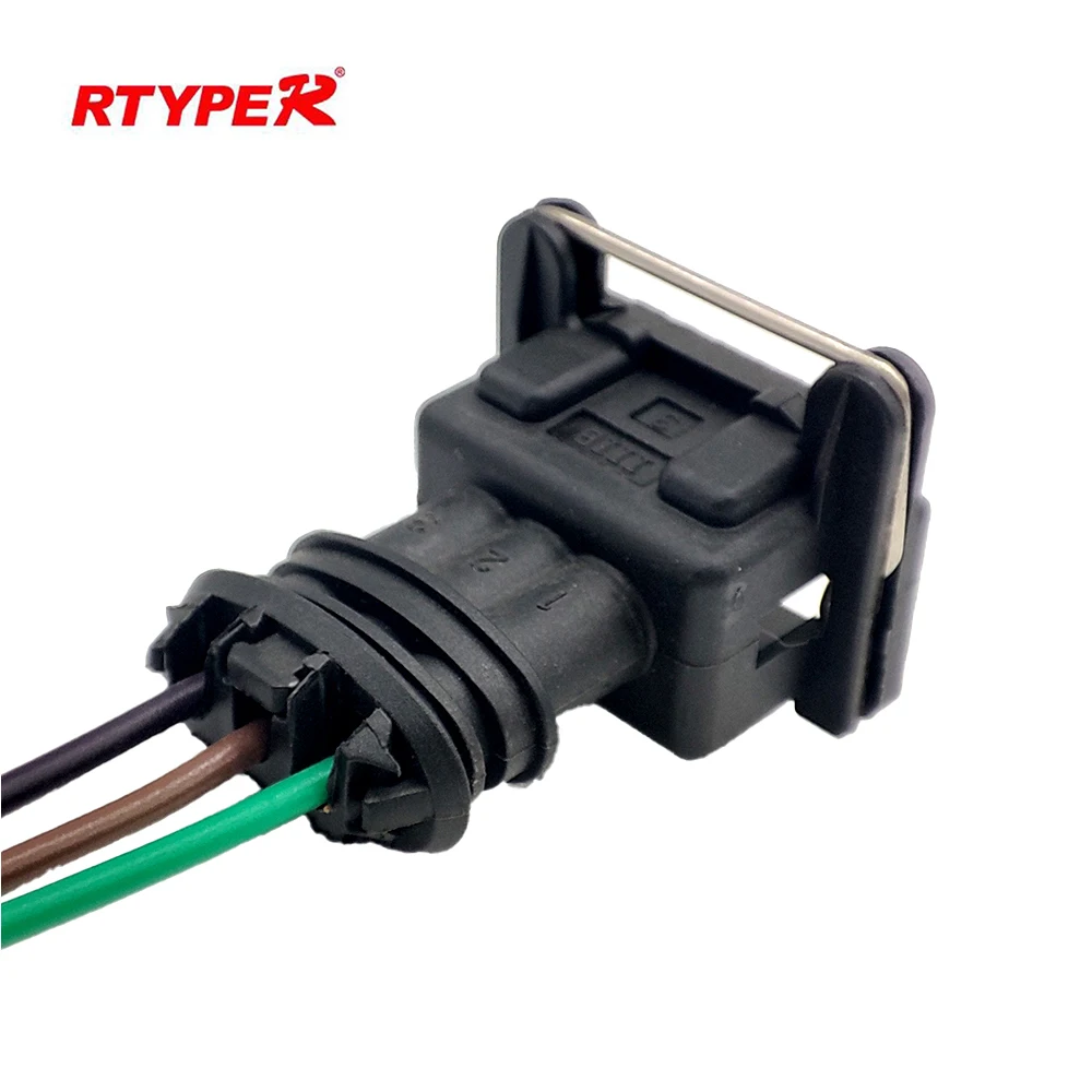 3 pines 282191 -1 282729 -1 Conector de inyector de combustible impermeable EV1 Conector de temporizador de potencia de automóvil Enchufe del sensor