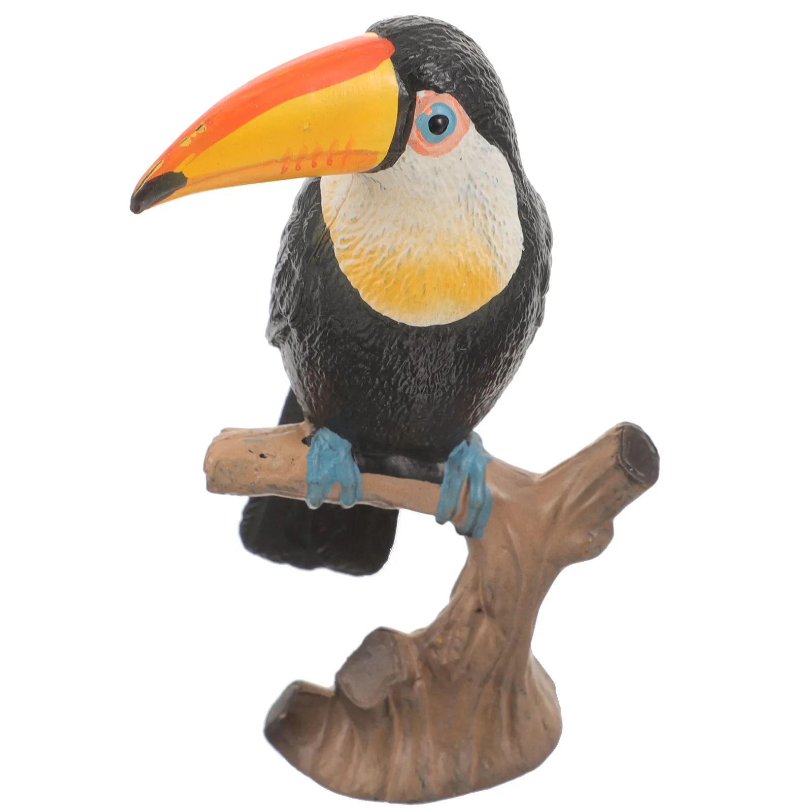 

Simulated Toucan Colorful PVC Plastic Realistic Bird Statue Home Decor Educational Prop Photography Wild Animal Figure