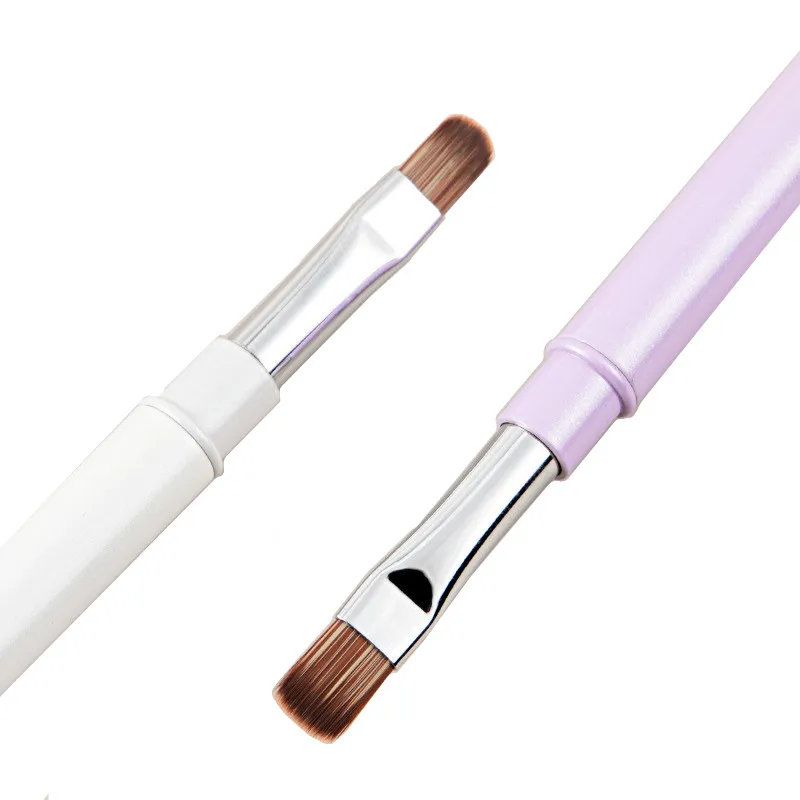 Double Head Gradient Ramp Triangular Drawing Brush Liner Brush Painting Pen Gel Polish Crystal Nail Art Manicure Tools