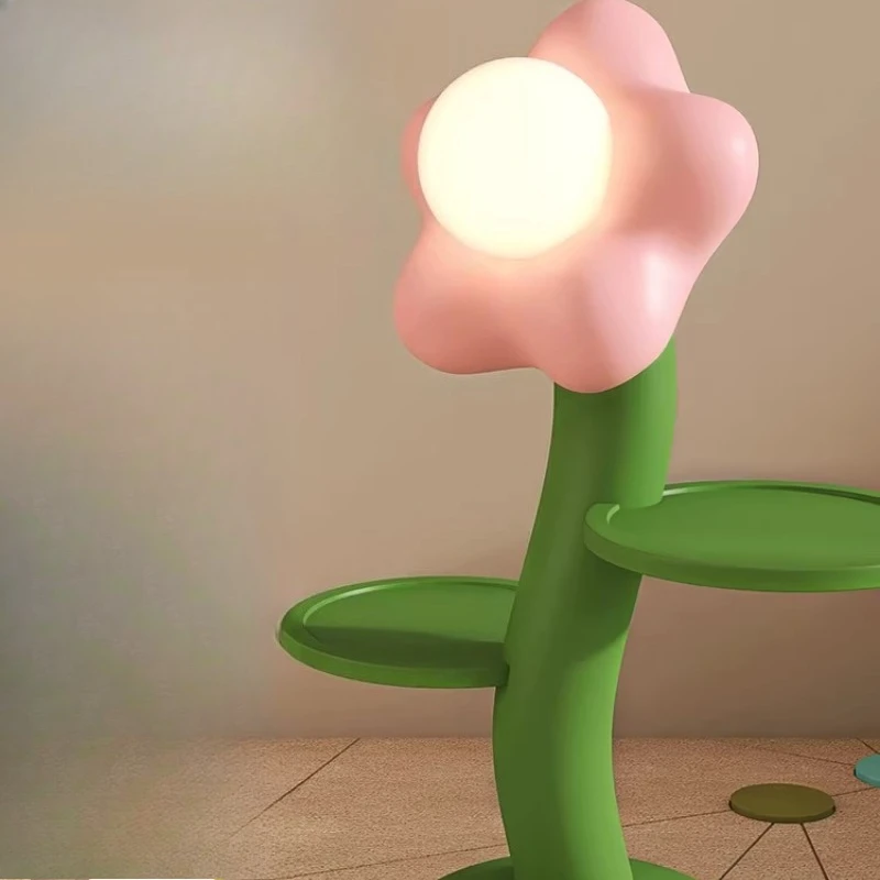 

Creative flower floor lamp large ornament cute living room bedroom sofa Internet celebrity home decoration
