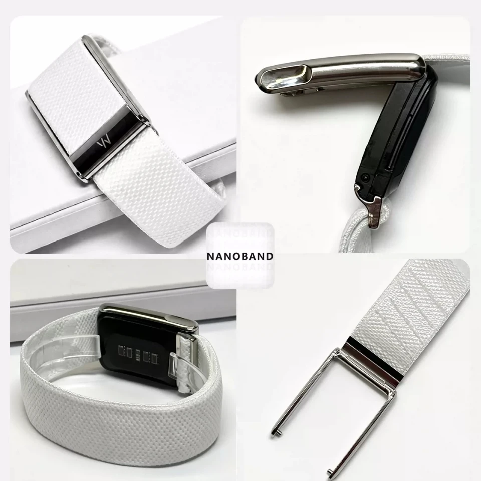 Nylon Cartoon Printed Magnetic Loop Strap With Frame Replacement Kit Compatible With Whoop 5.0 MG Breathable Fitness Wristband